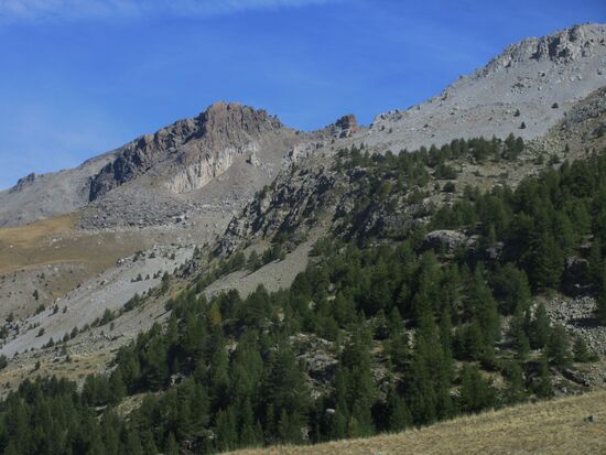 Auf dem Weg zur Passhöhe