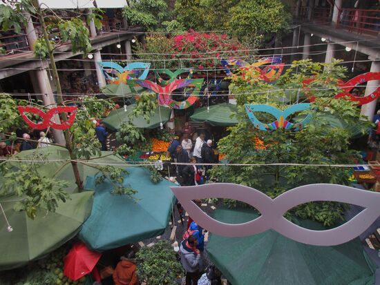 Markthalle im Karneval