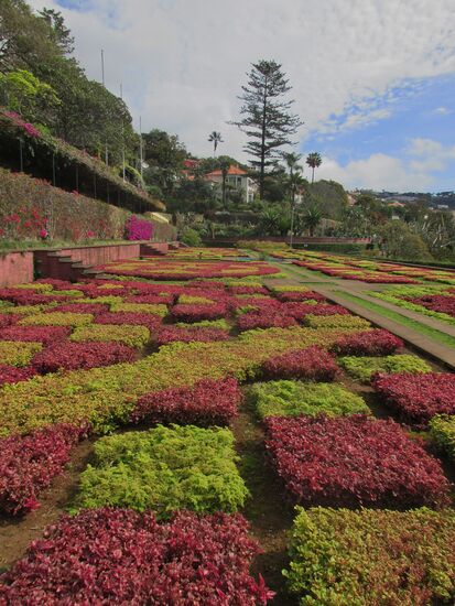 Quadratisch und eckig - vor allem in rot und grün