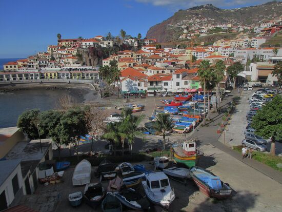 Camara de Lobos und Cabo Grao im Hintergrund