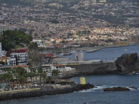 Blick auf Funchal