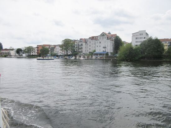 Blick zurück auf die Spree