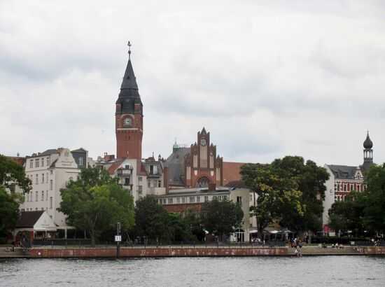 Blick auf das Rathaus in Köpenick