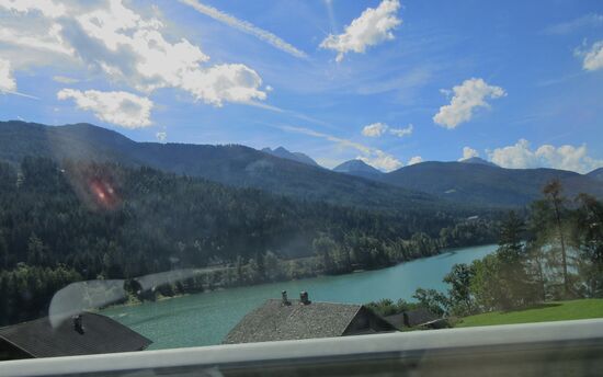 Auf der Fahrt nach Cortina d'Ampezzo