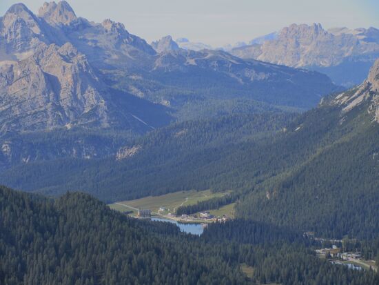 Blick auf Lago Misurina