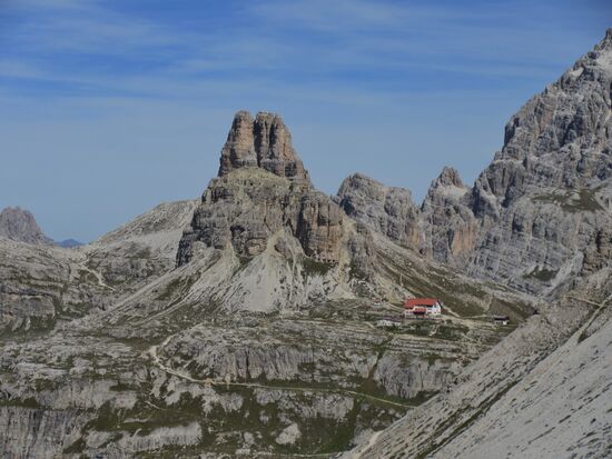 Noch ein weiter Weg bis zur 3-Zinnen-Hütte