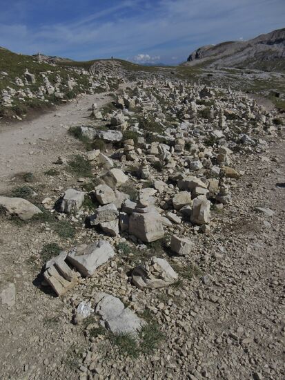 Steinig ist der Weg...