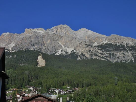 Blick auf das Tofana Massiv