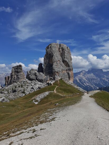 Unübersehbar - der Torre Grande