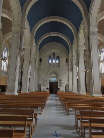 Das eher schlichte Innere