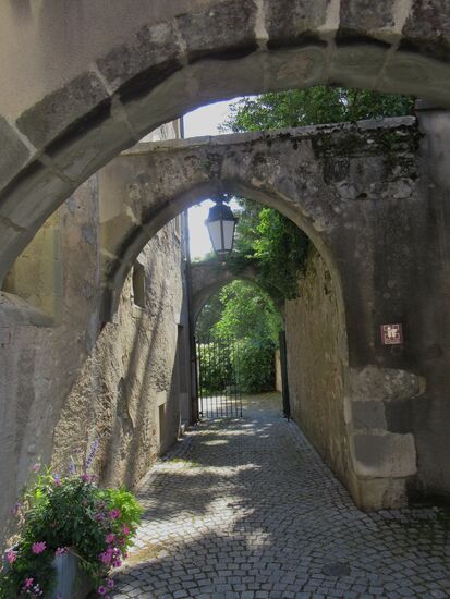 Durchgang zum Garten