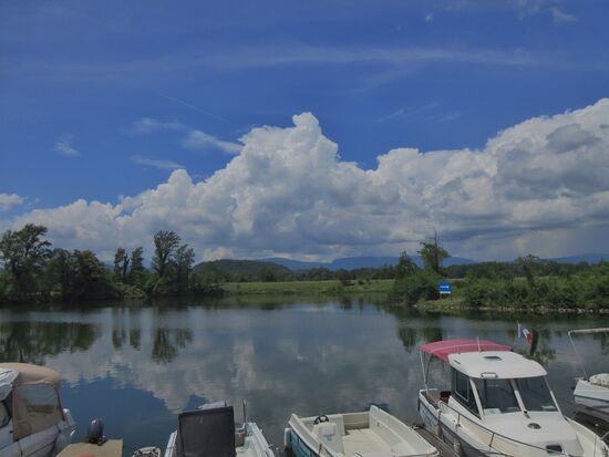 Seitenarm der Rhône