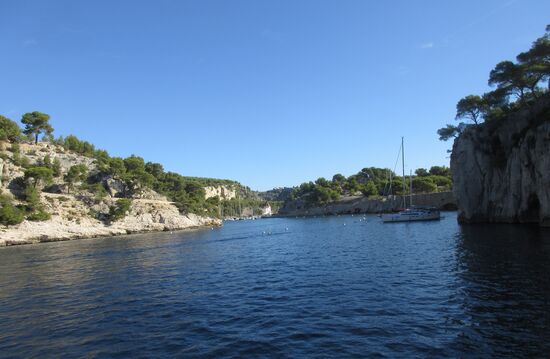 Einfahrt zur Port Miou Calanque