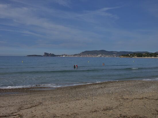 Der Strand von St. Cyr s/Mer