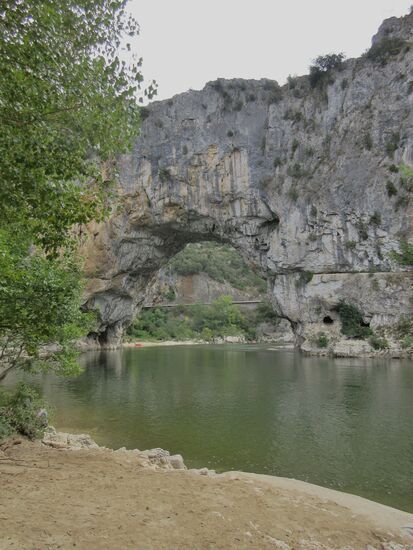 Die grosste Attraktion an der Ardèche - Pont dÀrc