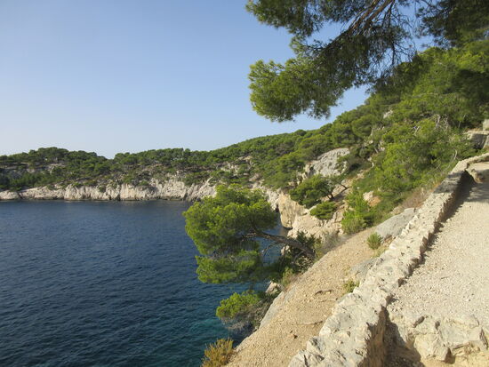 Jetzt wird es steiler