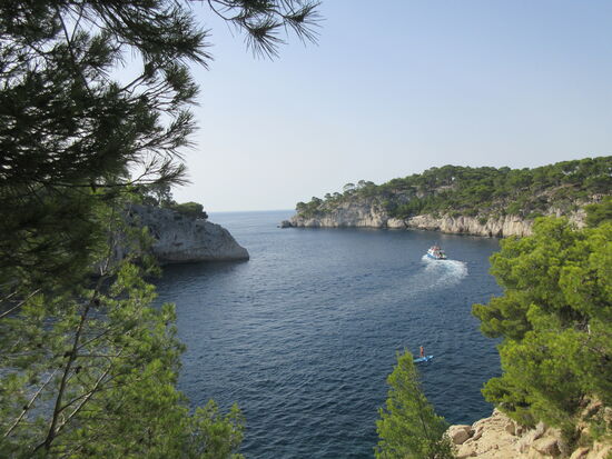 Blick auf das offene Meer