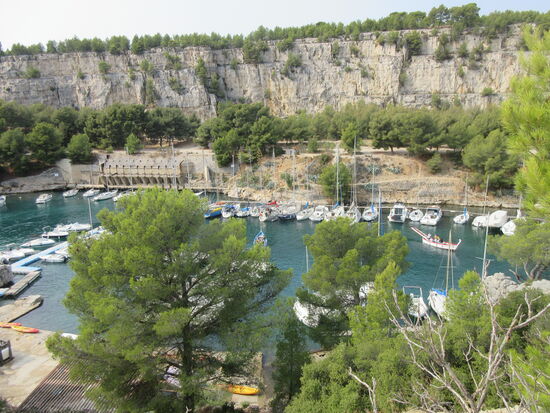 Der Hafen von Port Miou