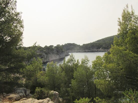 Blick auf Port Miou Calanque
