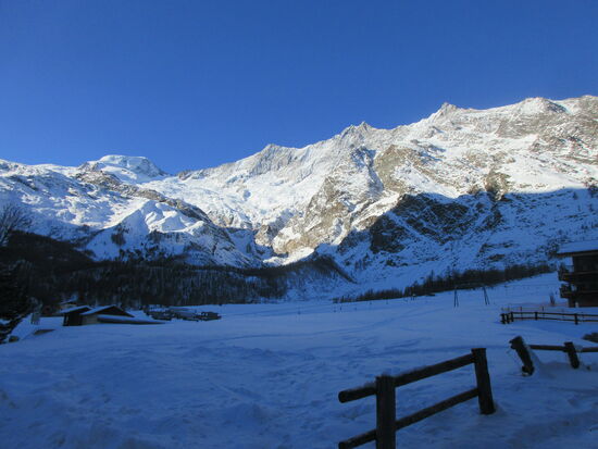 Blick auf die "Viertausender"