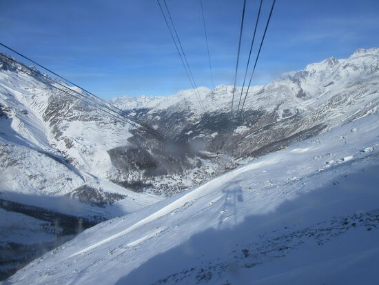 Blick aus der Gondel
