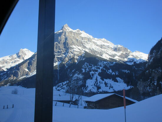 Blick auf die Berge am Südportal
