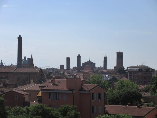 Blick von der Hotelterrasse