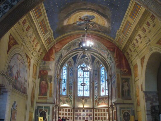 Im Inneren der Basilika