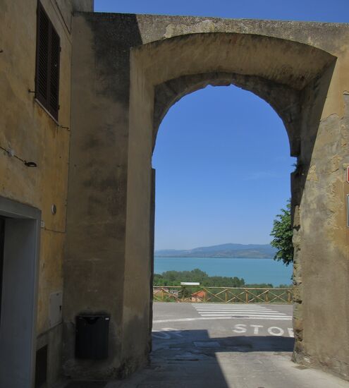 Durchblick auf den See