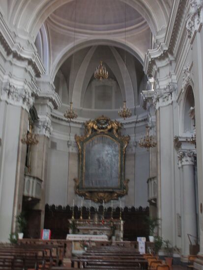 Im Inneren der Kirche San Martino