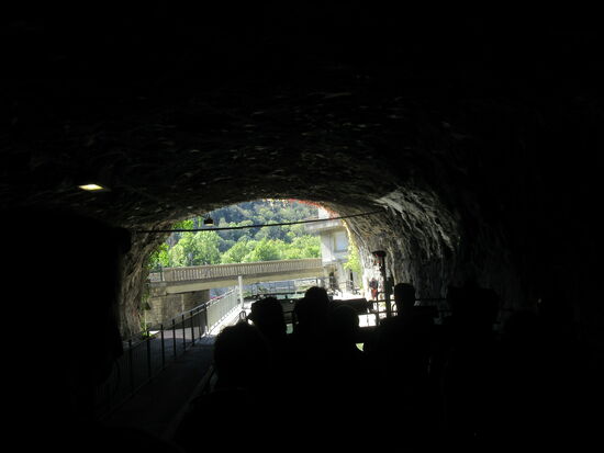 Ausfahrt aus dem Tunnel