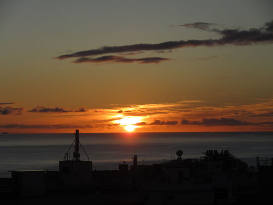 Welch schöner Sonnenaufgang