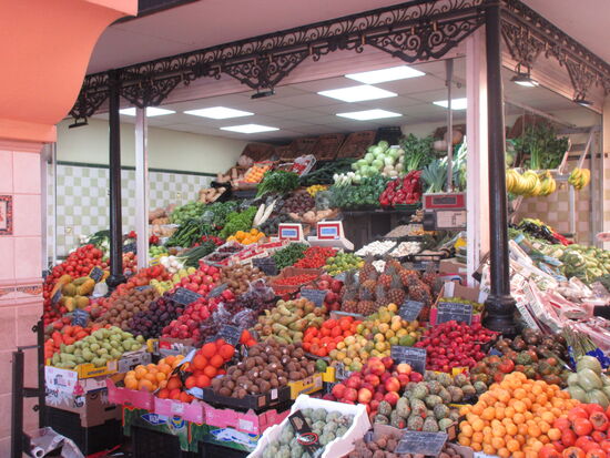 Früchte und Gemüse