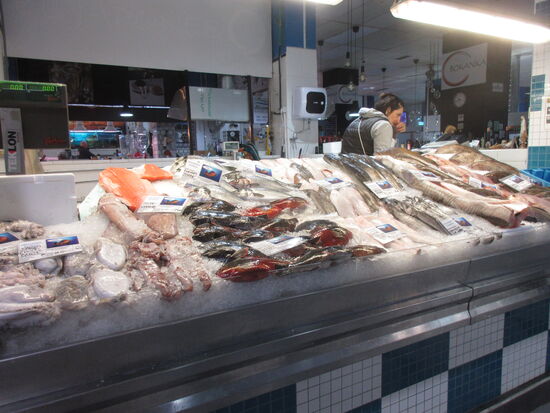 Viele Fische im Angebot