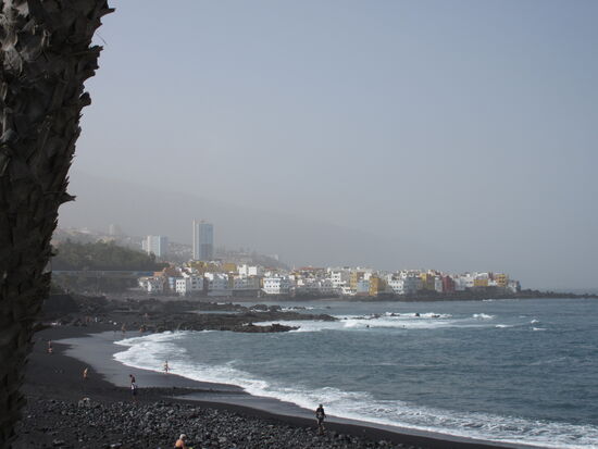 Schwarzer Strand in Puerto de la Cruz