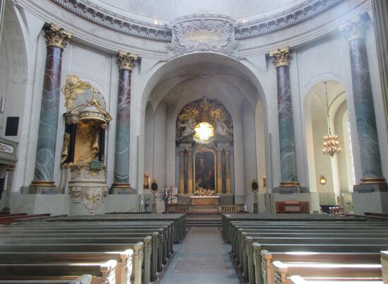 In der Kirche