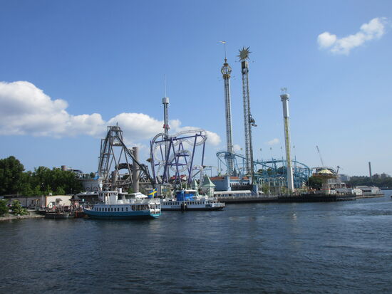 Blick auf Gröna Lund