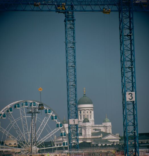 Ungewöhnlicher Blick auf die Kathedrale