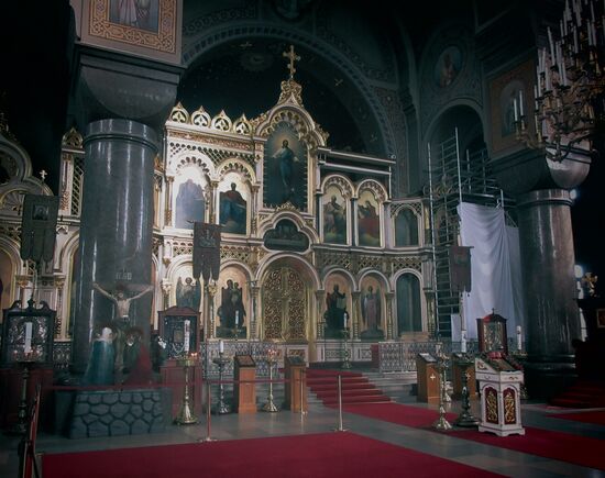 Im Inneren der Kathedrale