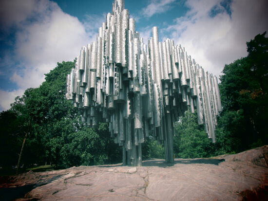 Sibelius Denkmal