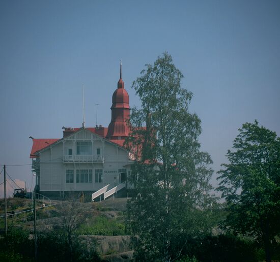 Restaurant auf Klippan