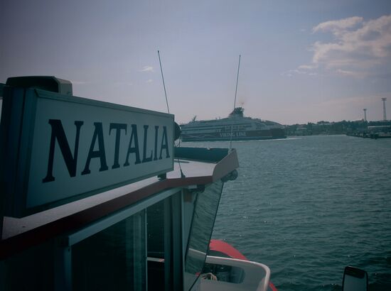 Fahrt mit der "Natalia"