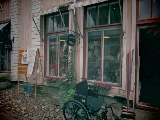 Was für ein nostalgischer Laden