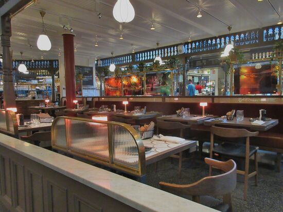 Restaurant in der Markthalle