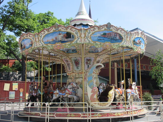 Nostalgisches Kinderkarussell