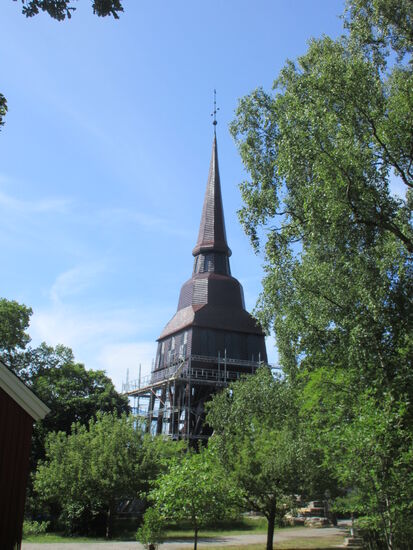 Hölzerner Glockenturm
