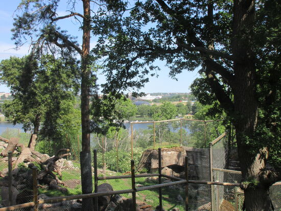 Blick von Skansen auf die Umgebung