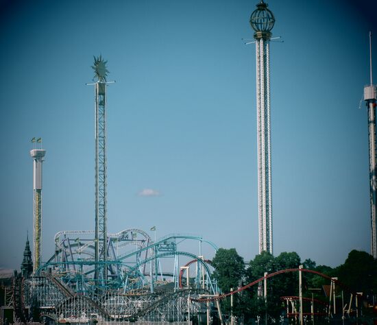 Blick auf Gröna Lund