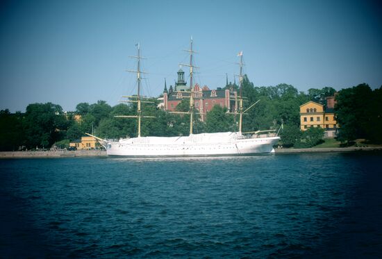 Schönes Segelschiff