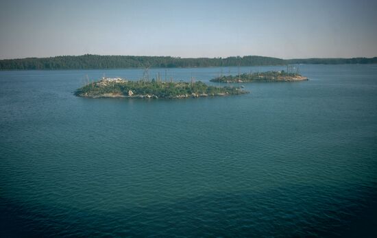 Fahrt durch den Schärengarten